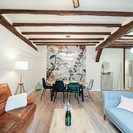 Les Mansardes : Duplex Champenois Typique Et Cosy 아파트 에이-샴페인
